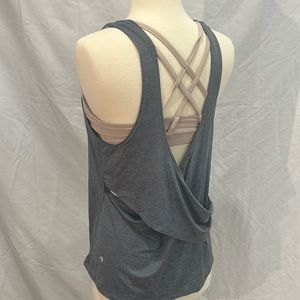 Lululemon Tank w built- in sports bra 8